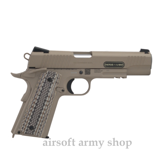 Airsoft plynovka Colt M45 kov